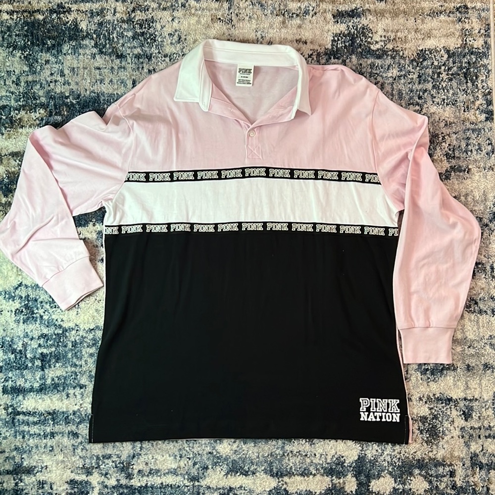 PINK Rugby Shirt